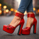 Calista Voss – Elegáns Platform Cipő