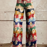 Jolán – Boho-Chic széles szárú nadrág
