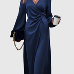 Justina – Twist Detail Midi ruha