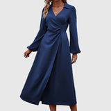 Justina – Twist Detail Midi ruha