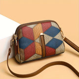 Clio – Patchwork Mini Crossbody Táska