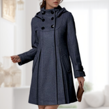 Smaranda – Kabát zsebekkel és kapucnival
