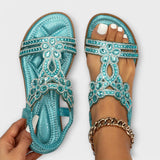 Marina – Boho szandál fonott pánttal