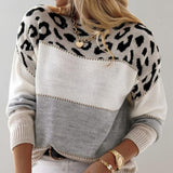 Sára – Elegance Leopard pulóver