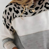 Sára – Elegance Leopard pulóver