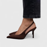 Isabelle – Leopárd Mintás Slingback Női Cipő