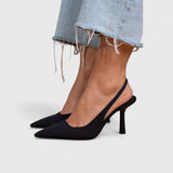 Isabelle – Leopárd Mintás Slingback Női Cipő