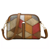 Clio – Patchwork Mini Crossbody Táska