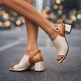 Melanie Marie – Slingback Női Cipő Sarokkal