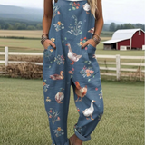 Raluca – Állatmintás Jumpsuit
