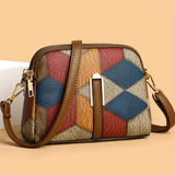 Clio – Patchwork Mini Crossbody Táska