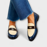 Claudia – Kontrasztos Női Loafer