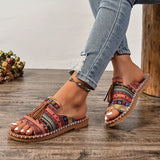 Mihaela – Ibiza elegáns boho papucs