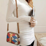 Clio – Patchwork Mini Crossbody Táska
