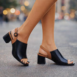 Melanie Marie – Slingback Női Cipő Sarokkal