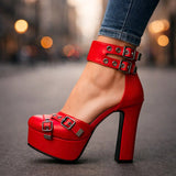 Calista Voss – Elegáns Platform Cipő