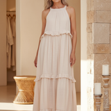 Szorina – Pántos Volános Maxi Nyári Ruha