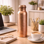 950 ml Gravírozott Réz Vizespalack