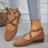 Szimóna – Elegáns Balerina Cipő Éksarokkal
