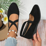 Szimóna – Elegáns Balerina Cipő Éksarokkal
