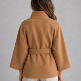 Teréz – Kimonó fazonú köpenykabát megkötős övvel – 2. termékfotó