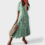 Steliana – Boho Maxi Nyári Ruha