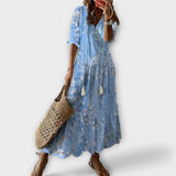 Steliana – Boho Maxi Nyári Ruha