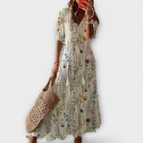 Steliana – Boho Maxi Nyári Ruha